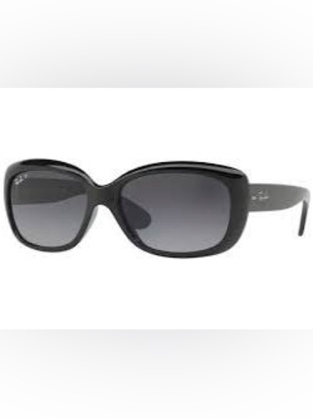 Ray-Ban Black Oversized Square Women's Sunglasses